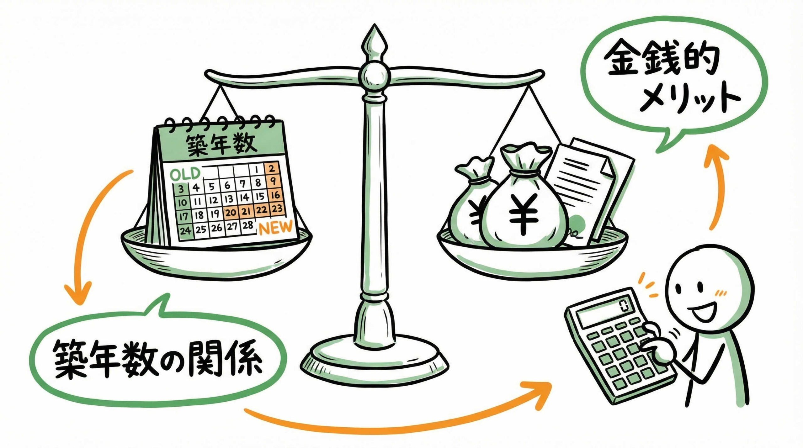【税制・資金】築年数が住宅ローン控除と税制優遇に与える影響