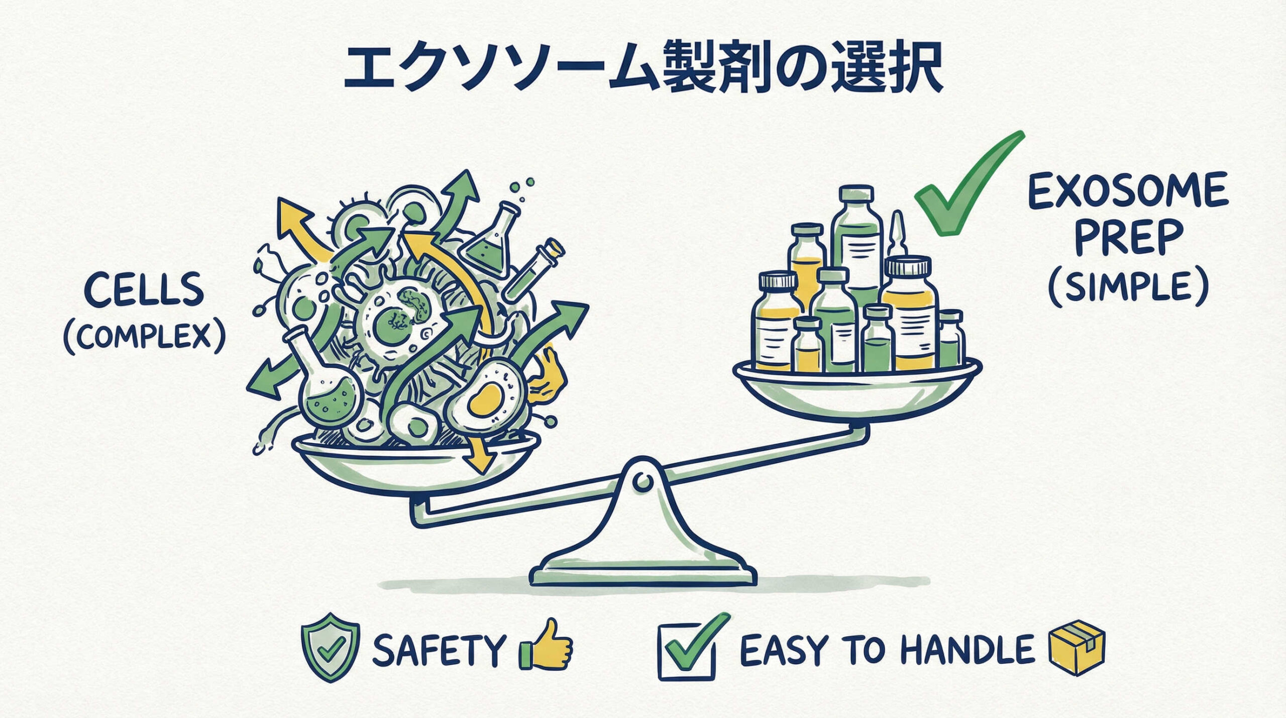 なぜ幹細胞移植ではなくエクソソームなのか？注目される理由と背景