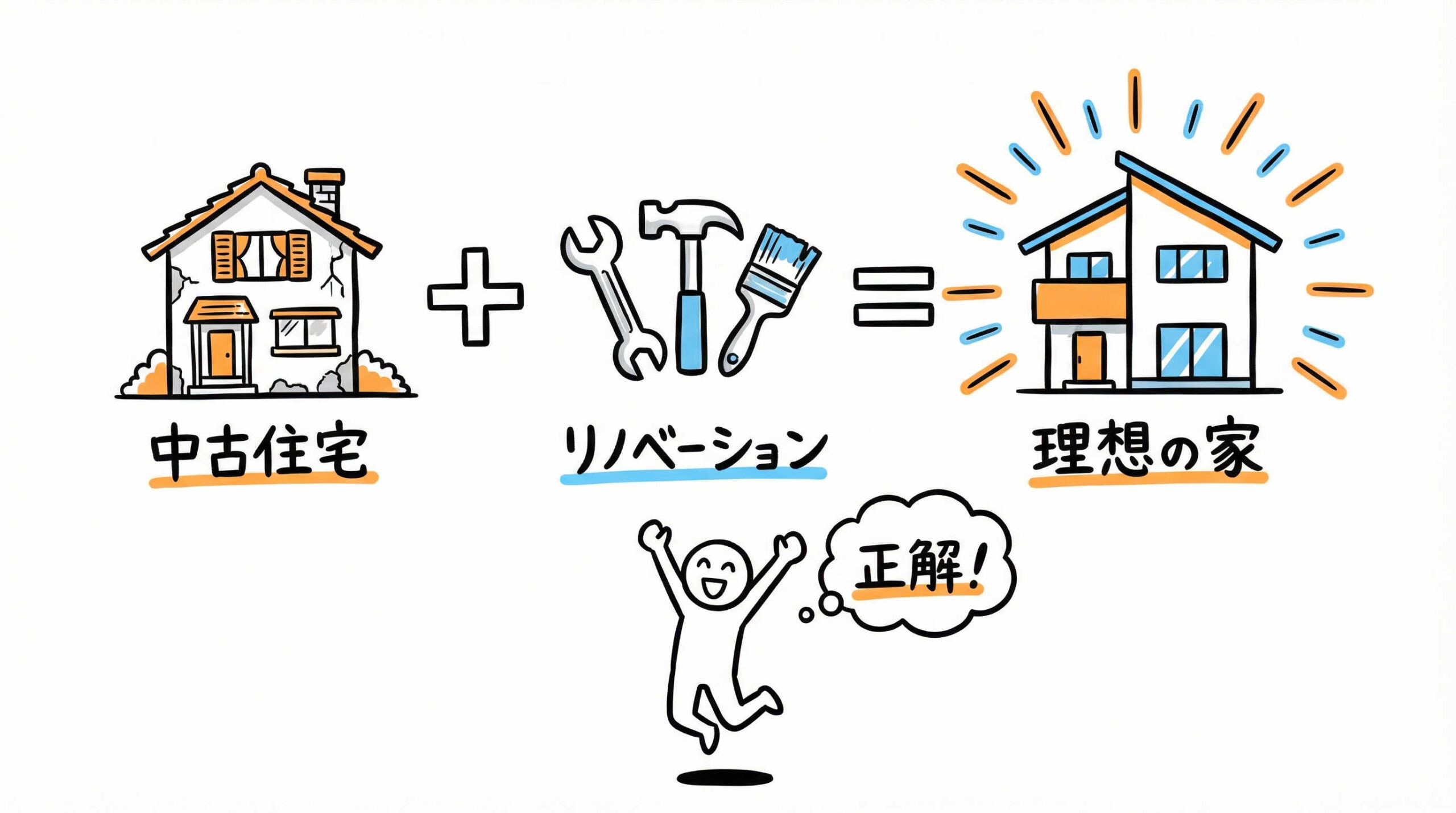 中古住宅×リノベーションが理想の住まい実現の最適解となる理由