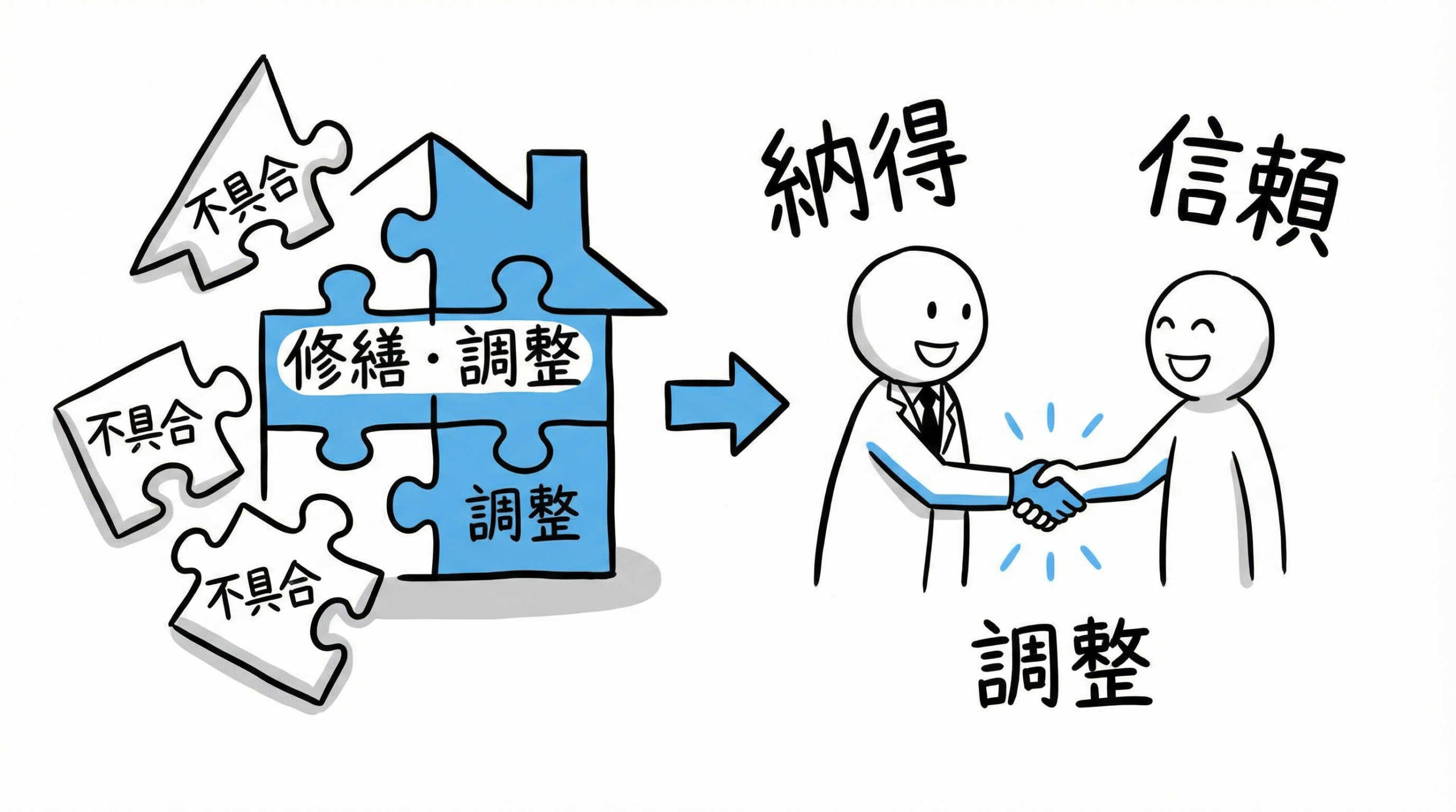 検査結果で不具合が発覚した場合のクロージング戦略