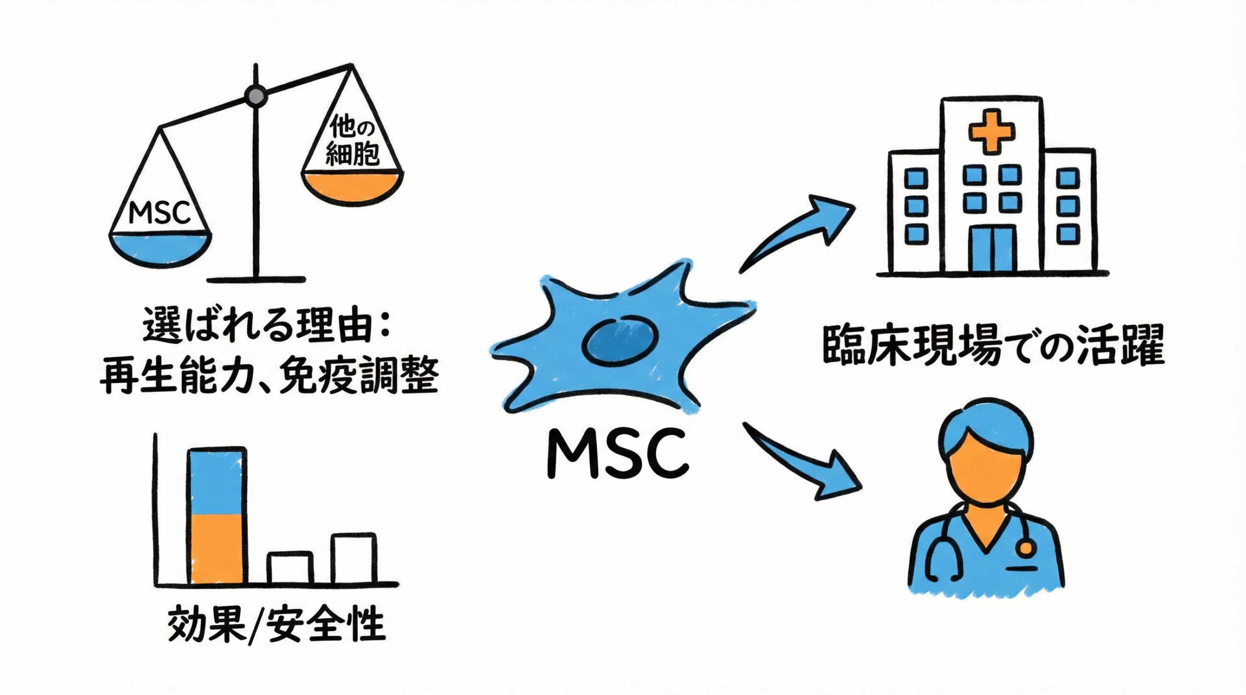 間葉系幹細胞（MSC）の定義と再生医療における臨床的有用性