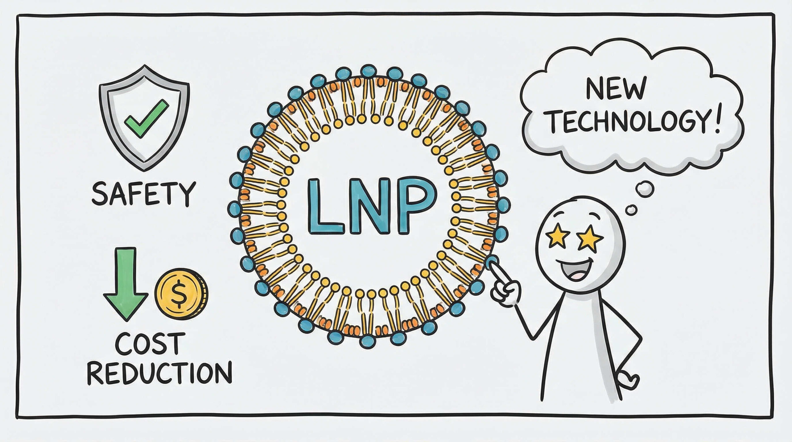 非ウイルスベクターの特性と主要手法の技術的詳細