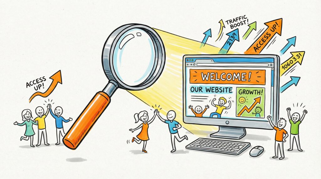 SEOとは？検索エンジン経由でサイトへのアクセスを増やす施策