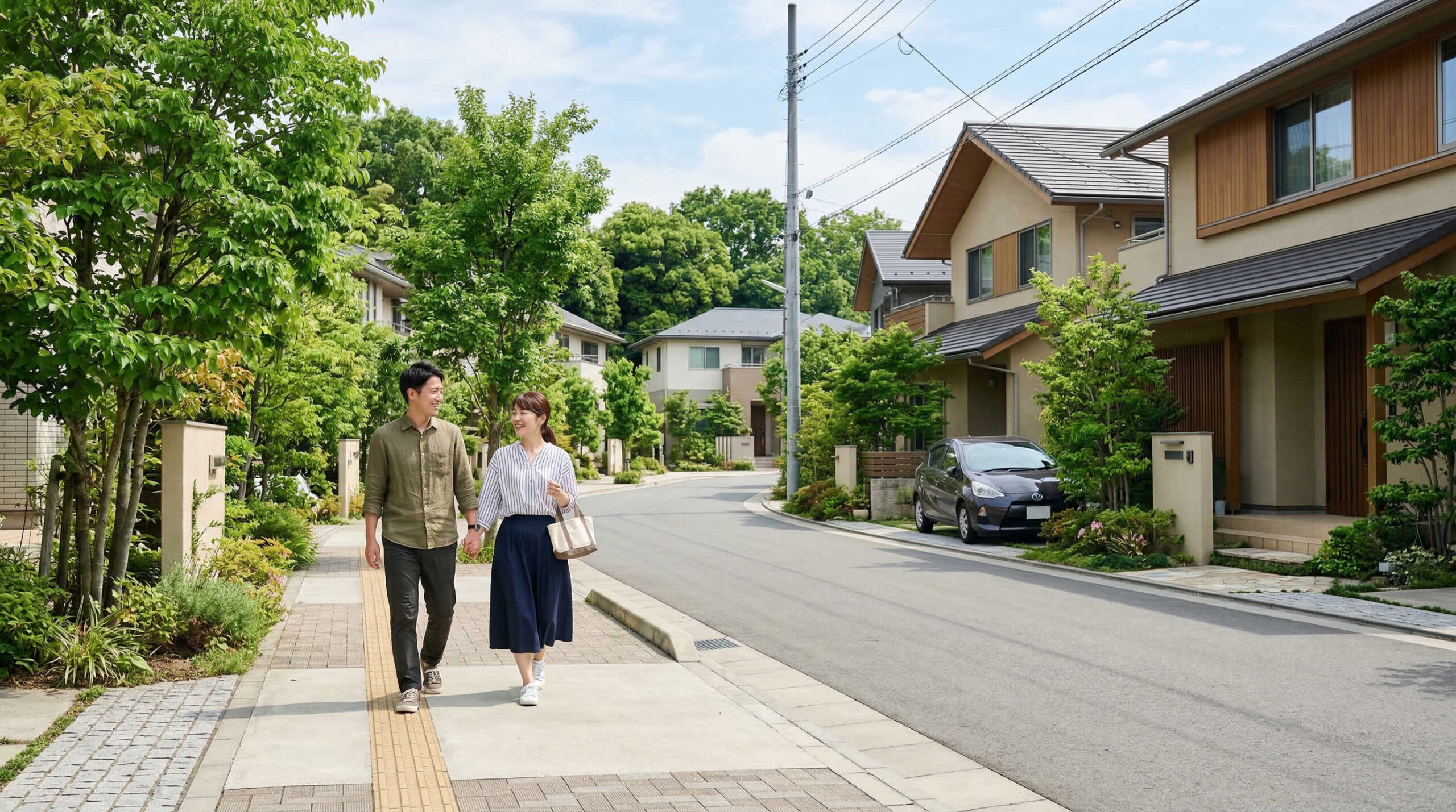 街全体が計画的に開発されたことが人気の背景にある