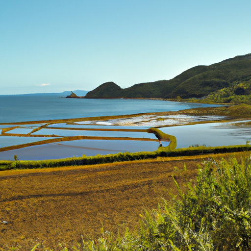 「千葉県の地域特性を象徴する風景画で、房総半島の海岸線、関東平野の稲田、成田山新勝寺、佐倉城、花火大会、ディズニーリゾートを描いています。」