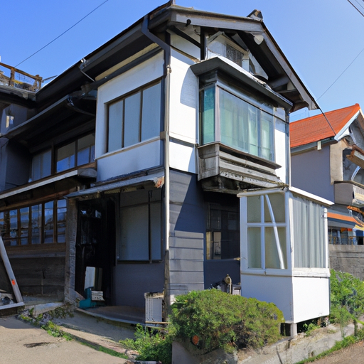 千葉の様々なエリアの建売住宅が並び、それぞれの価格帯、新築と中古の違い、海や駅近といった立地条件の影響を表現した図表やグラフが描かれています。