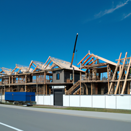 新築の建売住宅が美しい千葉の土地に立っており、その最新の設備とモダンなデザインが見える風景。