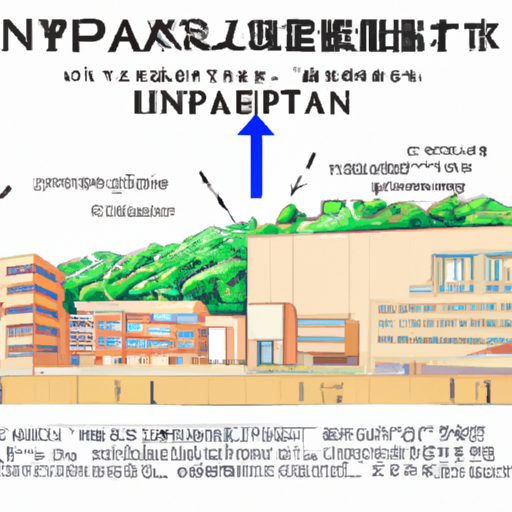千葉大学のキャンパス、学生達が勉強する様子、小中高等学校、専門学校や語学学校、千葉市美術館、千葉県立房総のむらの外観が、教育と文化の融合を象徴するようにコラージュされた画像。