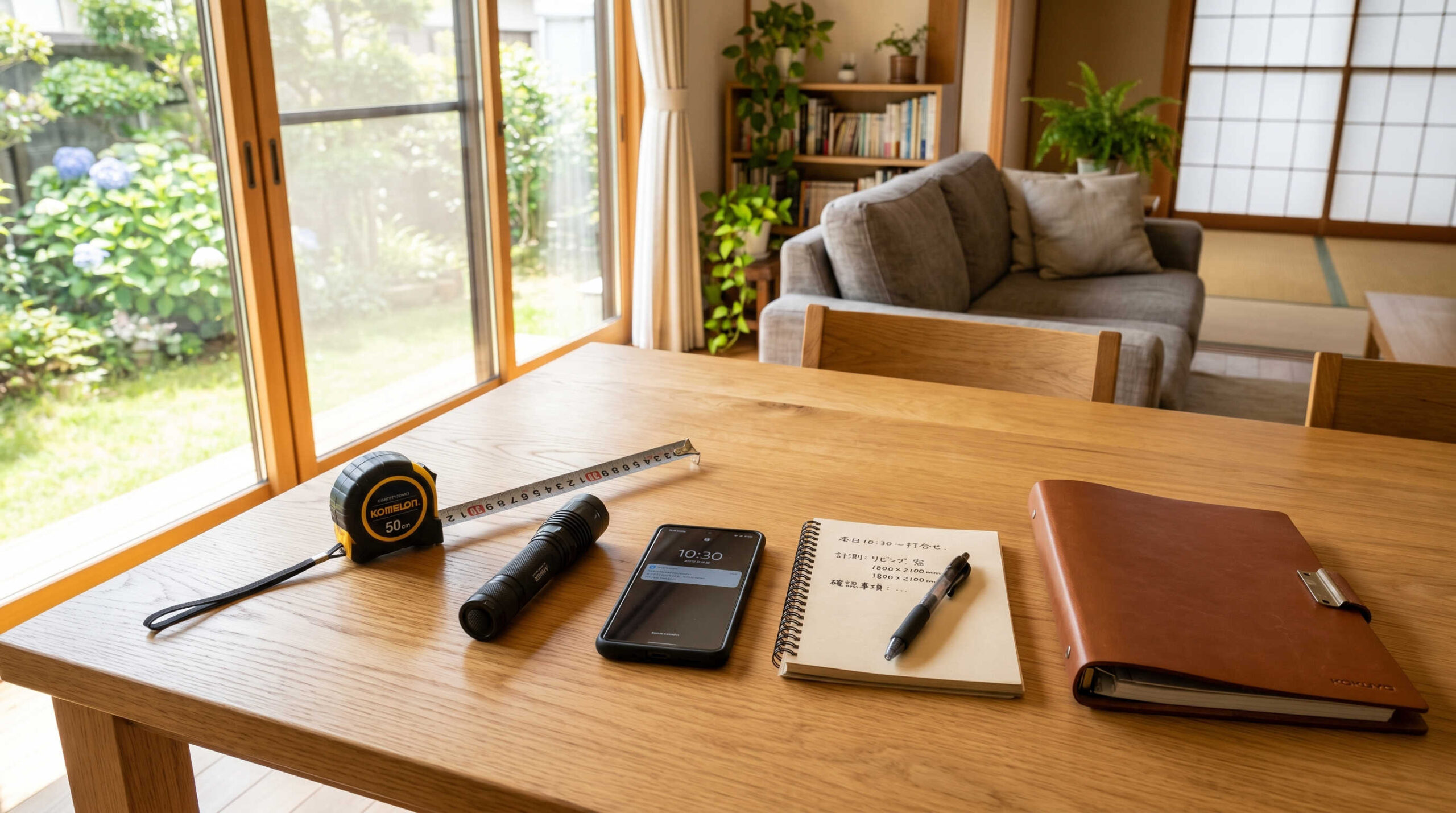 内覧前に準備しておくと役立つもの