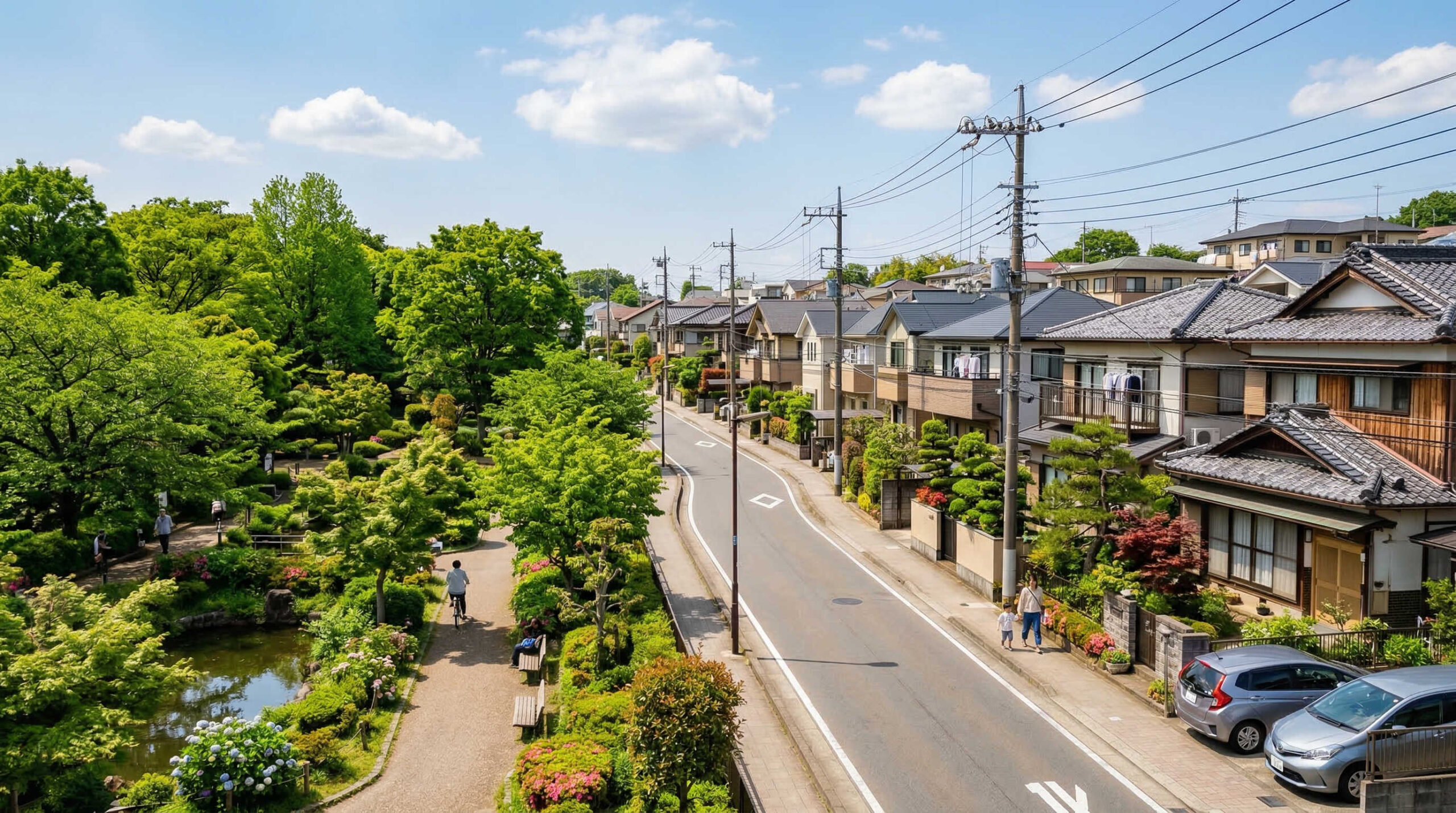八千代市の緑豊かなエリアの特徴を地区別に紹介