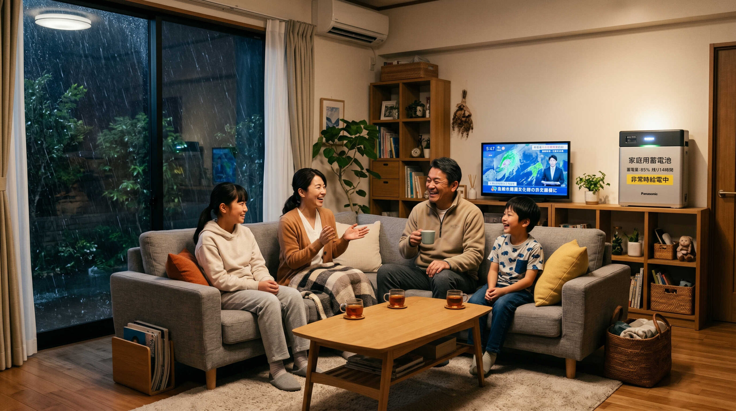 停電が起きても安心な理由:家族の暮らしを守る非常時の備えとして