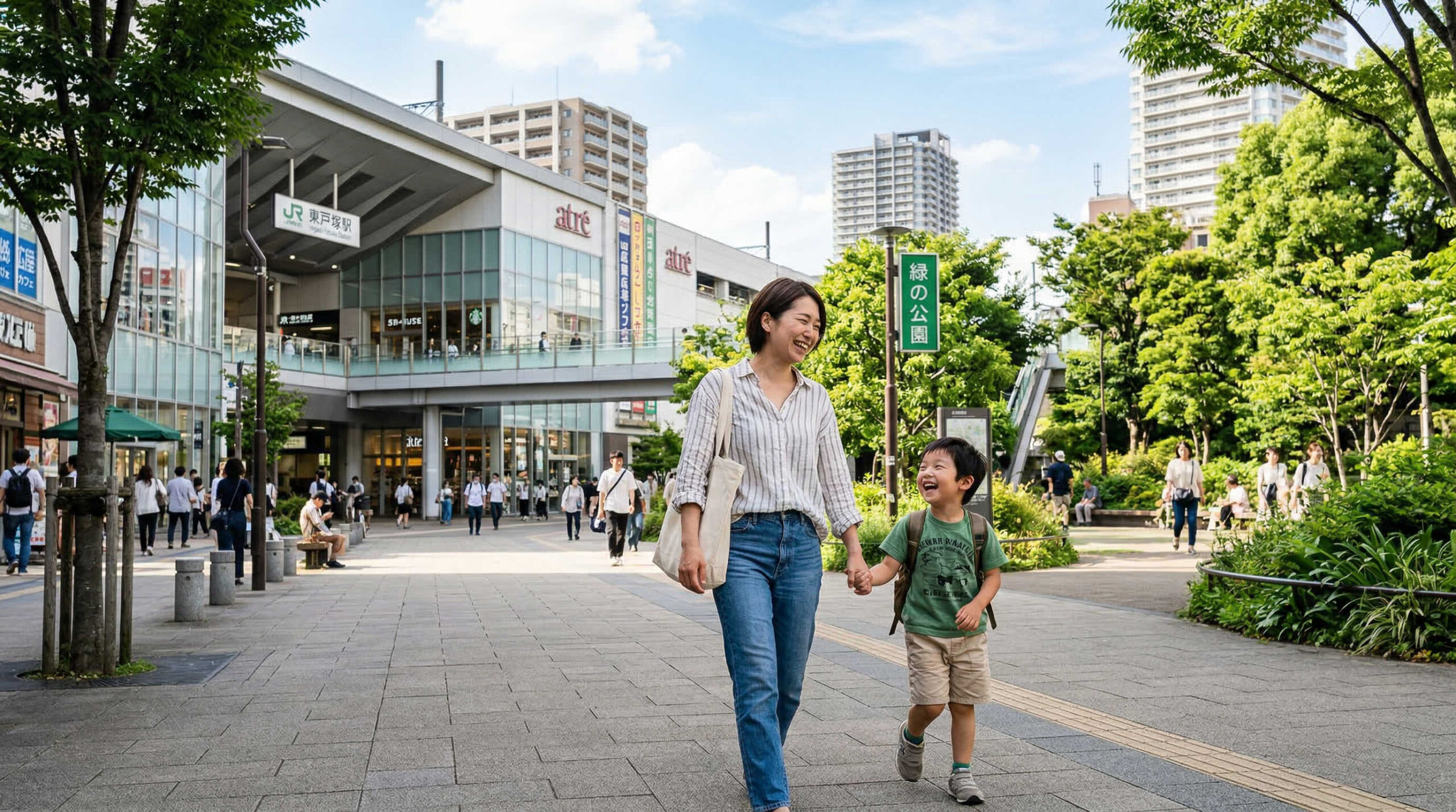 上尾市がファミリーに選ばれる3つの理由