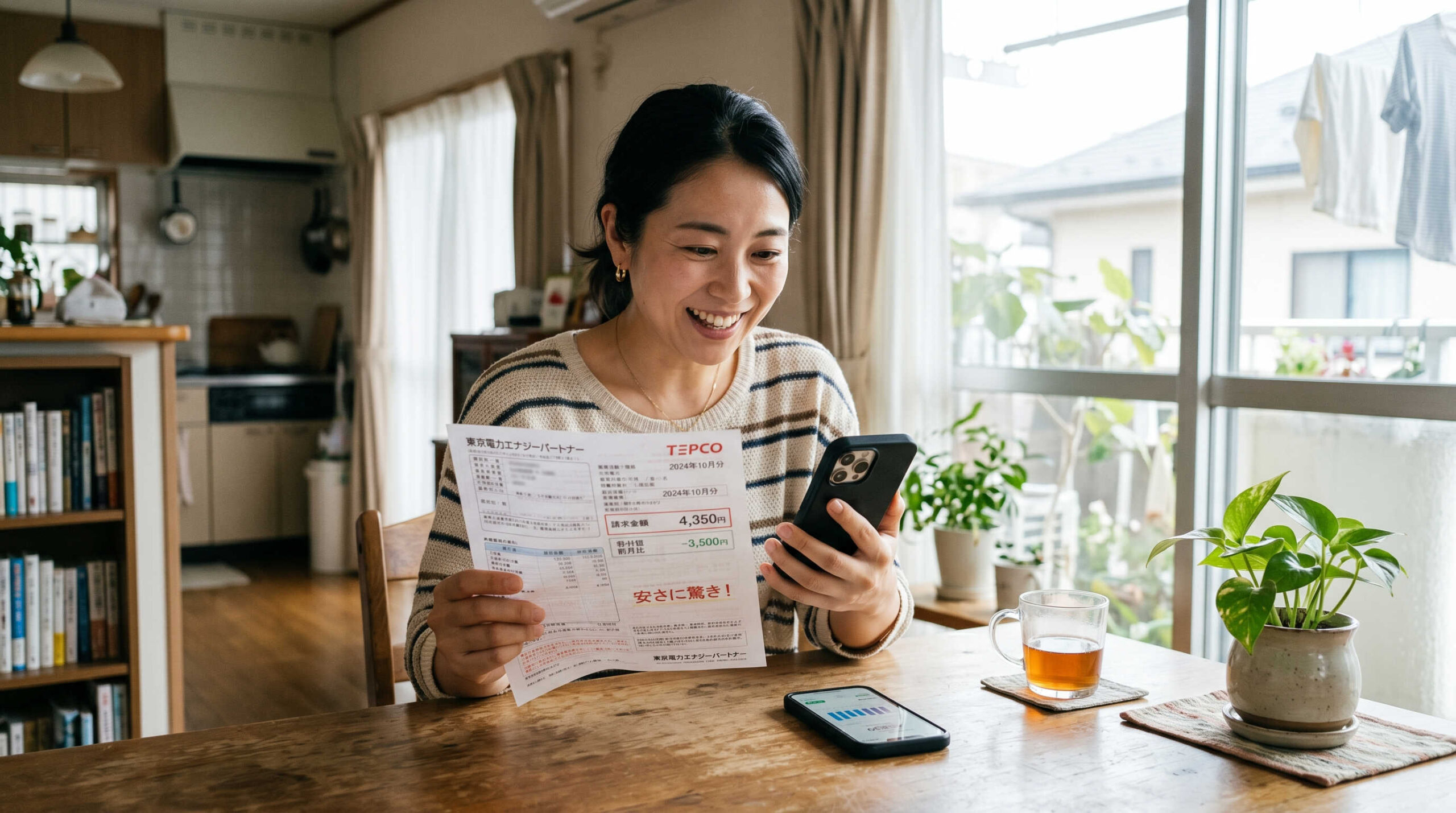 光熱費の削減効果を数字で確認しよう