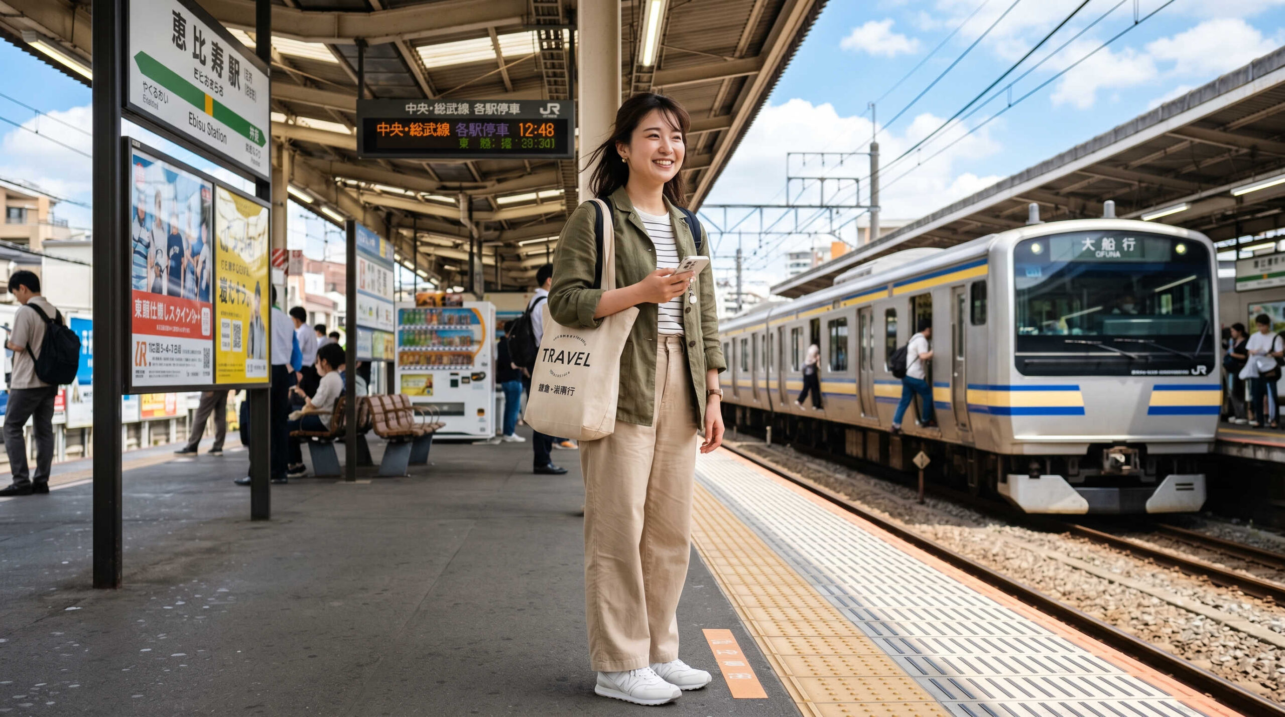 交通手段別に通勤ルートを比較する