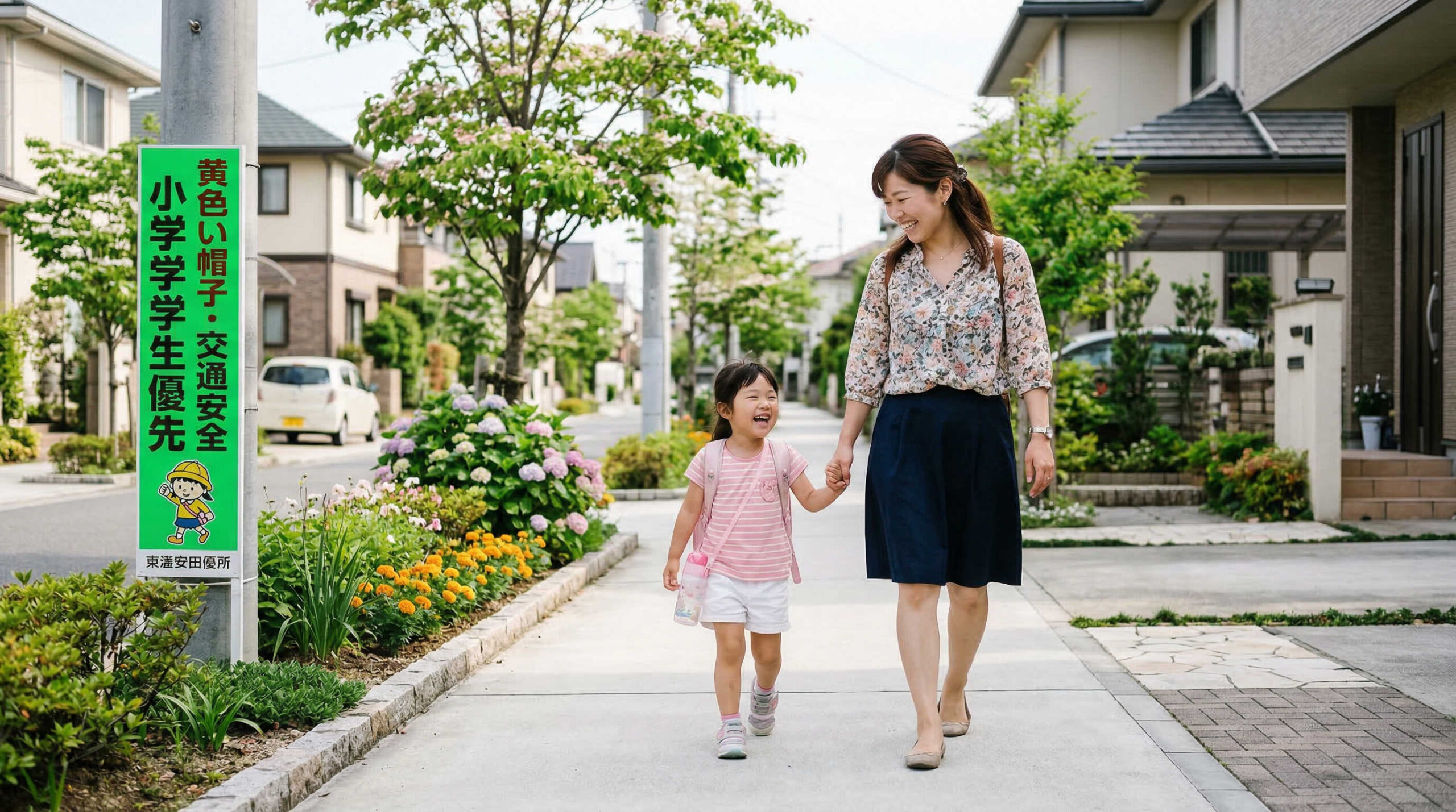 治安がよく、子どもを安心して育てられる