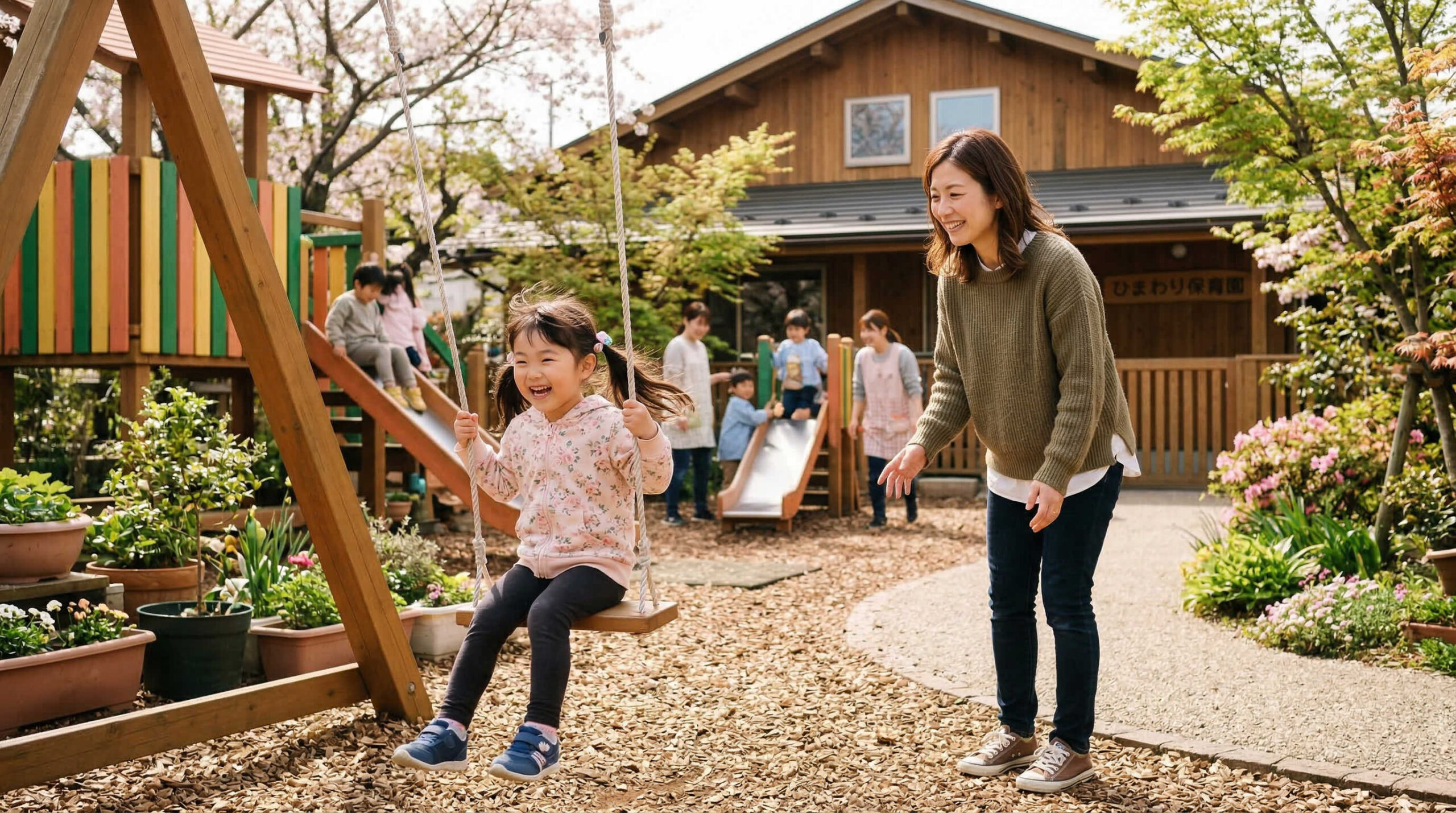 子育てしやすい環境が整っている